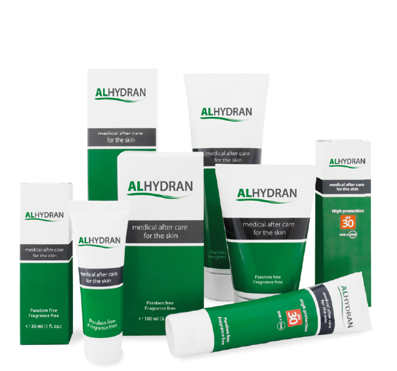ALHYDRAN - קרם רפואי לטיפול ושיקום העור