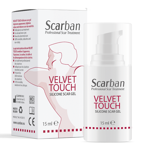 אריזה של סיליקון ג'ל סקארבן